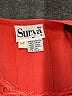 Surya 100% Rayon Orange Tank Top Size M - photo 7