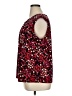 Kasper Red Sleeveless Blouse Size XL - photo 5