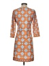 Gretchen Scott Designs Print Orange Casual Dress Size XS - photo 2