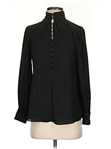 White House Black Market Long Sleeve Blouse (view 1)