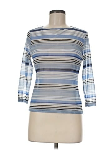 New York & Company 3/4 Sleeve T-Shirt (view 1)