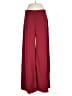 Shein 100% Polyester Burgundy Casual Pants Size L - photo 1