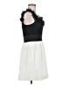 Jill Stuart 100% Polyester White Cocktail Dress Size 6 - photo 4