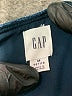 Gap 100% Polyester Blue Sleeveless Blouse Size Med Petite - photo 7