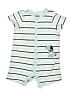 Little Me Blue Short Sleeve Onesie 6-9 MO / 9 MO - photo 1
