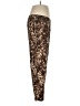 Susan Graver Animal Print Brown Casual Pants Size M - photo 4