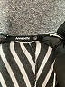 Annabelle Chevron-herringbone Silver Jumpsuit Size L - photo 4