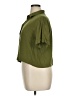 Rose + Olive Green Short Sleeve Blouse Size XL - photo 5