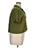Rose + Olive Green Short Sleeve Blouse Size XL - photo 4