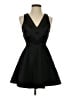 Keepsake Chevron-herringbone Black Cocktail Dress Size XS - photo 1