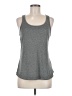 Layer 8 100% Polyester Gray Active Tank Size M - photo 1