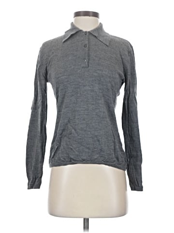 AKA Eddie Bauer Long Sleeve Polo (view 1)