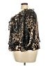 Agora 100% Polyester Animal Print Brown 3/4 Sleeve Blouse Size 2X - photo 5