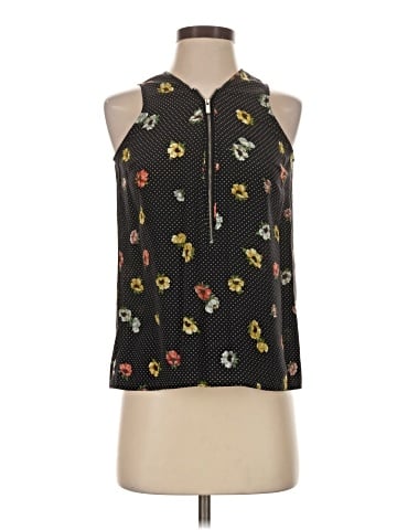 The Kooples Sleeveless Silk Top (view 1)
