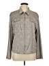 N Touch Tweed Gray Long Sleeve Button-Down Shirt Size L - photo 1