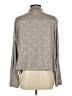 N Touch Tweed Gray Long Sleeve Button-Down Shirt Size L - photo 2