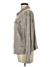 N Touch Tweed Gray Long Sleeve Button-Down Shirt Size L - photo 5