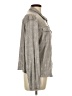 N Touch Tweed Gray Long Sleeve Button-Down Shirt Size L - photo 4
