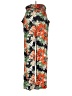 Zara Basic Tropical Black Casual Pants Size M - photo 2