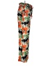 Zara Basic Tropical Black Casual Pants Size M - photo 4