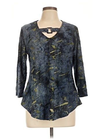 Cubism 3/4 Sleeve T-Shirt (view 1)