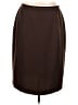 Le Suit 100% Polyester Solid Brown Formal Skirt Size 20 - photo 1