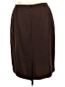 Le Suit 100% Polyester Solid Brown Formal Skirt Size 20 - photo 2
