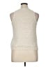 Madewell Ivory Sweater Vest Size 1X - photo 2