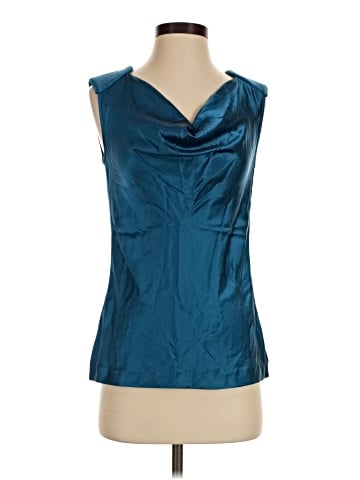 Trina Turk Sleeveless Silk Top (view 1)