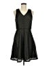 Mossimo Chevron-herringbone Black Cocktail Dress Size M - photo 1