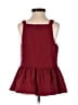 Versona Burgundy Sleeveless Blouse Size XS - photo 2