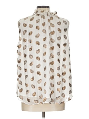 Ann Taylor Sleeveless Button-Down Shirt (view 2)