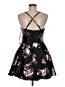Speechless 100% Polyester Floral Black Cocktail Dress Size 9 - photo 2