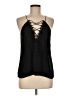 WAYF 100% Polyester Black Tank Top Size M - photo 1
