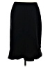 Le Suit 100% Polyester Solid Black Formal Skirt Size 12 - photo 1