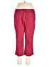 Larry Levine Red Casual Pants Size 14 - photo 1