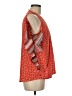 Cato 100% Polyester Orange Sleeveless Blouse Size M - photo 4