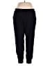 Boston Proper Solid Black Track Pants Size XL - photo 1