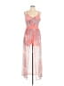 No Boundaries 100% Polyester Paisley Orange Casual Dress Size XL - photo 1
