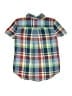 Ralph Lauren Plaid Blue Short Sleeve Button-Down Shirt Size 5 - photo 2