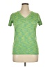 Reebok 100% Polyester Green Active T-Shirt Size 14 - photo 1