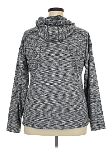 Adrienne Vittadini Zip Up Hoodie (view 2)