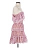 Self-Portrait 100% Polyester Pink Cocktail Dress Size 2 - photo 4