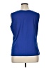 Ruby Rd. Blue Sleeveless Blouse Size 1X - photo 2