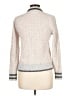 Central Park West Tweed Ivory Pullover Sweater Size L - photo 2