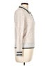 Central Park West Tweed Ivory Pullover Sweater Size L - photo 4