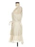 Blu Pepper 100% Polyester Ivory Cocktail Dress Size M - photo 5