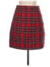 John Galt Plaid Red Casual Skirt Size 24 waist (estimated) - photo 2