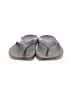 Oofos Gray Flip Flops Size 10 - photo 2