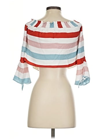 Lovers + Friends 3/4 Sleeve Blouse (view 2)